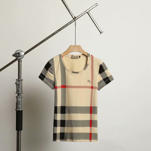 Burberry T-Shirts Short Sleeved For Women #1100914 $34.00 USD, Wholesale Replica Burberry T-Shirts