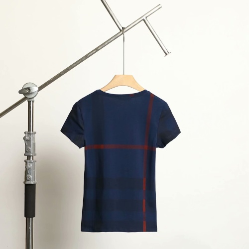 Replica Burberry T-Shirts Short Sleeved For Women #1100915 $34.00 USD for Wholesale