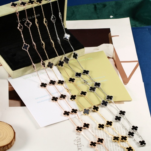 Replica Van Cleef & Arpels Necklaces For Women #1101012 $72.00 USD for Wholesale