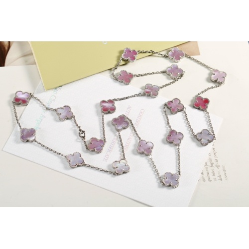 Van Cleef &amp; Arpels Necklaces For Women #1101015 $76.00 USD, Wholesale Replica Van Cleef &amp; Arpels Necklaces