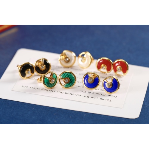 Replica Cartier Earrings For Women #1101024 $29.00 USD for Wholesale