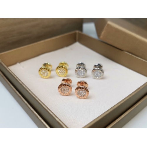 Replica Bvlgari Earrings For Women #1101055 $29.00 USD for Wholesale