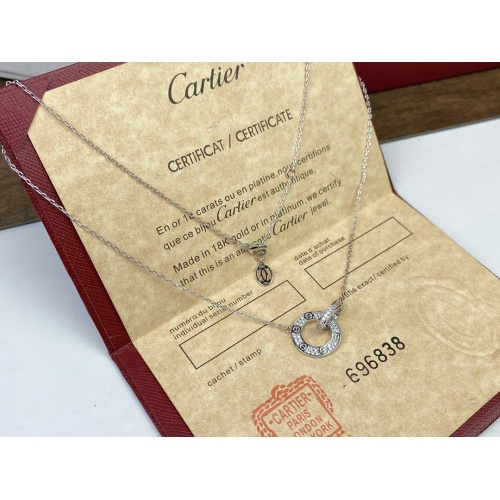 Replica Cartier Necklaces #1101058 $25.00 USD for Wholesale