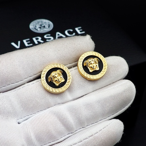 Replica Versace Earrings For Women #1101066 $25.00 USD for Wholesale