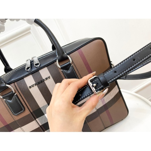 Replica Burberry AAA Man Handbags #1101078 $96.00 USD for Wholesale