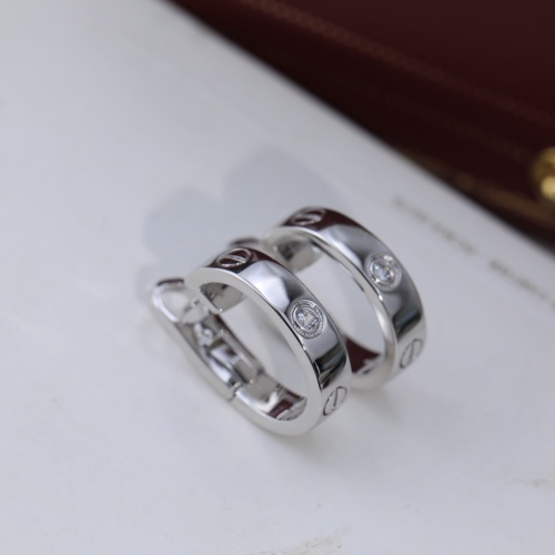Replica Cartier Earrings For Women #1101157 $32.00 USD for Wholesale