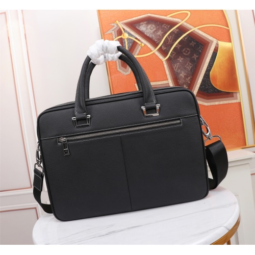 Replica Hermes AAA Man Handbags #1101217 $158.00 USD for Wholesale