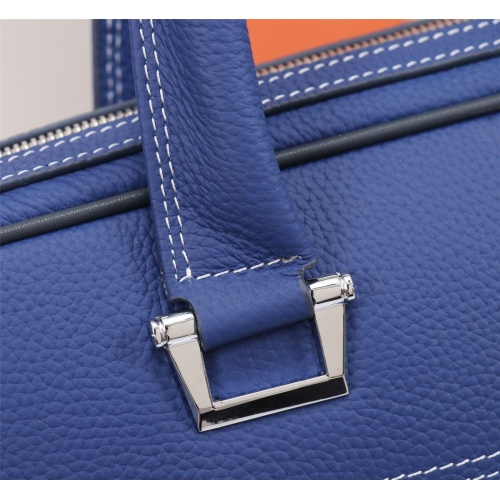 Replica Hermes AAA Man Handbags #1101218 $158.00 USD for Wholesale