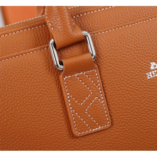 Replica Hermes AAA Man Handbags #1101220 $155.00 USD for Wholesale