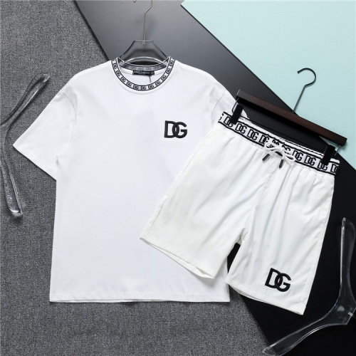 Dolce & Gabbana D&G Tracksuits Short Sleeved For Men #1101240