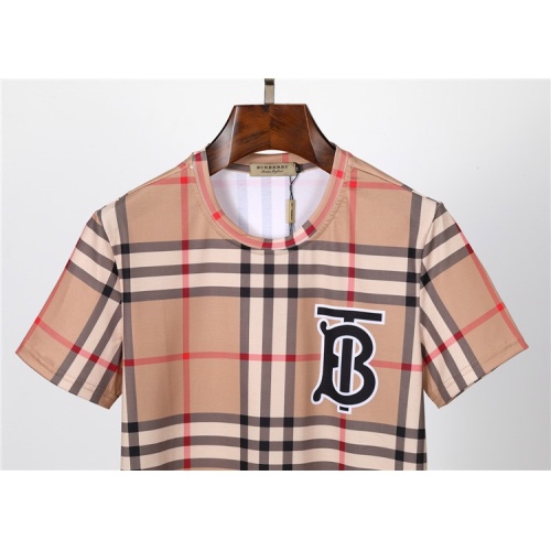 Replica Burberry Tracksuits Short Sleeved For Men #1101243 $48.00 USD for Wholesale