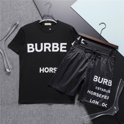 Burberry Tracksuits Short Sleeved For Men #1101245