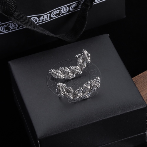 Replica Chrome Hearts Earrings For Women #1101340 $34.00 USD for Wholesale