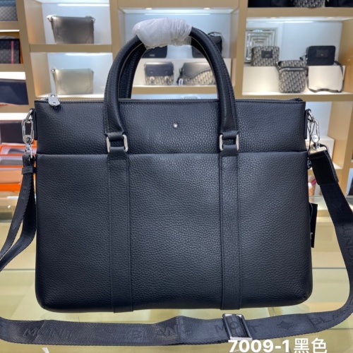 Mont Blanc AAA Man Handbags #1101341 $135.00 USD, Wholesale Replica Mont Blanc AAA Man Handbags