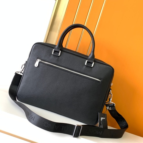 Replica Mont Blanc AAA Man Handbags #1101342 $140.00 USD for Wholesale
