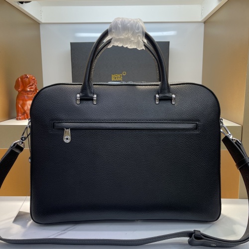 Replica Mont Blanc AAA Man Handbags #1101343 $140.00 USD for Wholesale