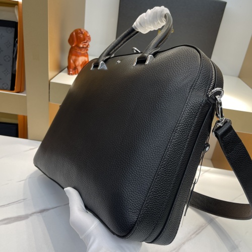 Replica Mont Blanc AAA Man Handbags #1101343 $140.00 USD for Wholesale