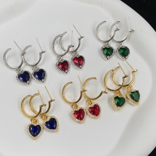 Replica Chrome Hearts Earrings For Women #1101368 $32.00 USD for Wholesale