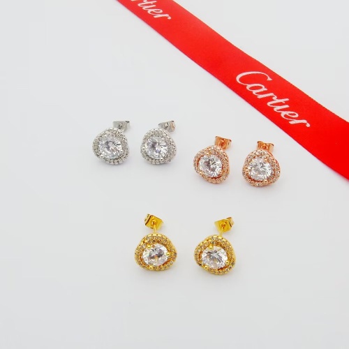 Replica Cartier Earrings For Women #1101419 $27.00 USD for Wholesale