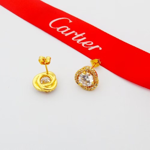 Replica Cartier Earrings For Women #1101421 $27.00 USD for Wholesale