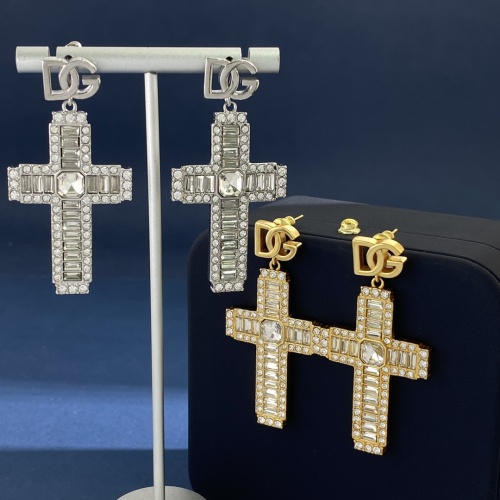 Replica Dolce & Gabbana D&G Earrings For Women #1101541 $36.00 USD for Wholesale