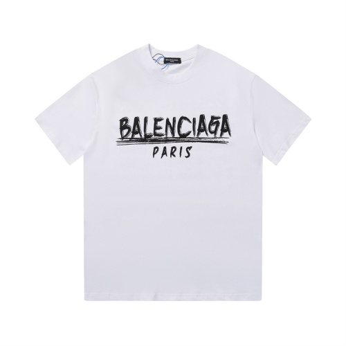 Balenciaga T-Shirts Short Sleeved For Unisex #1101601 $32.00 USD, Wholesale Replica Balenciaga T-Shirts
