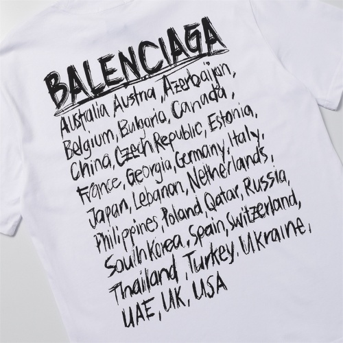 Replica Balenciaga T-Shirts Short Sleeved For Unisex #1101601 $32.00 USD for Wholesale