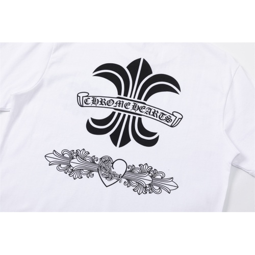 Replica Chrome Hearts T-Shirts Short Sleeved For Men #1101613 $39.00 USD for Wholesale