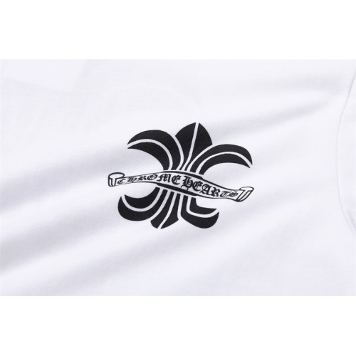 Replica Chrome Hearts T-Shirts Short Sleeved For Men #1101613 $39.00 USD for Wholesale
