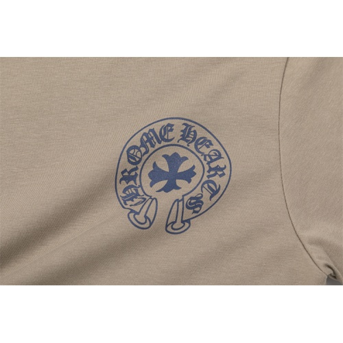 Replica Chrome Hearts T-Shirts Short Sleeved For Men #1101619 $34.00 USD for Wholesale