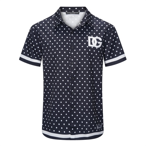 Dolce &amp; Gabbana D&amp;G Shirts Short Sleeved For Men #1101626 $36.00 USD, Wholesale Replica Dolce &amp; Gabbana D&amp;G Shirts