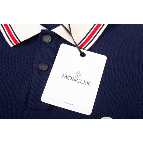 Replica Moncler T-Shirts Short Sleeved For Men #1101651 $42.00 USD for Wholesale