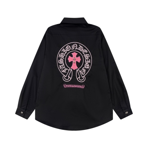 Chrome Hearts Shirts Long Sleeved For Unisex #1101658 $45.00 USD, Wholesale Replica Chrome Hearts Shirts