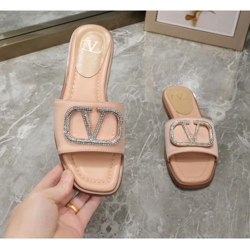 Replica Valentino Slippers For Women #1101684 $72.00 USD for Wholesale