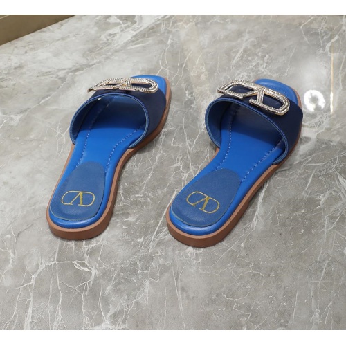 Replica Valentino Slippers For Women #1101686 $72.00 USD for Wholesale