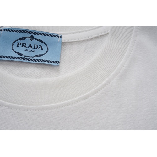Replica Prada T-Shirts Short Sleeved For Unisex #1101705 $32.00 USD for Wholesale