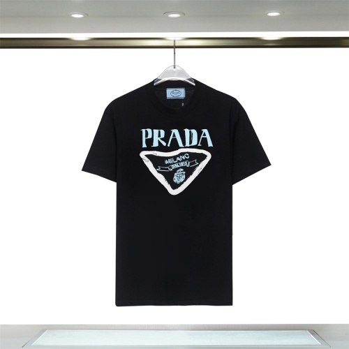 Prada T-Shirts Short Sleeved For Unisex #1101706 $32.00 USD, Wholesale Replica Prada T-Shirts