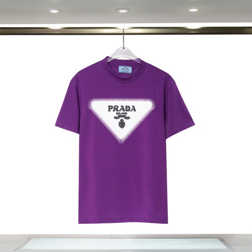 Prada T-Shirts Short Sleeved For Unisex #1101708 $32.00 USD, Wholesale Replica Prada T-Shirts