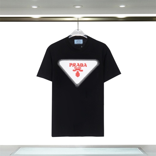 Prada T-Shirts Short Sleeved For Unisex #1101709 $32.00 USD, Wholesale Replica Prada T-Shirts