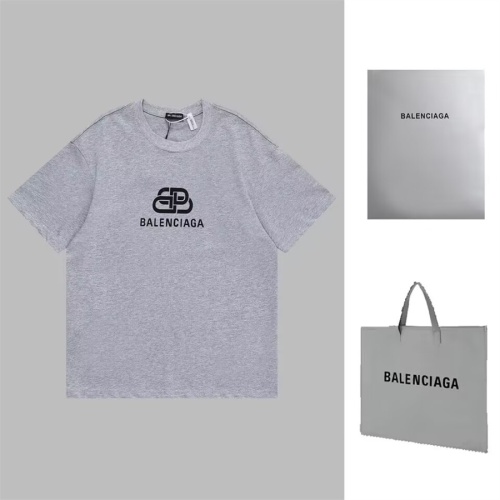 Balenciaga T-Shirts Short Sleeved For Unisex #1101748 $45.00 USD, Wholesale Replica Balenciaga T-Shirts