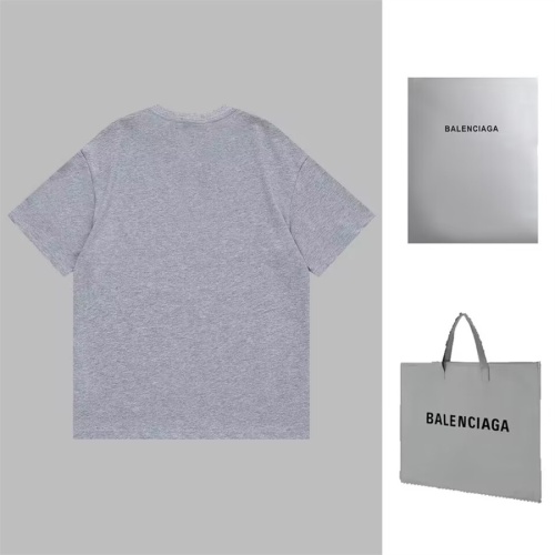 Replica Balenciaga T-Shirts Short Sleeved For Unisex #1101748 $45.00 USD for Wholesale