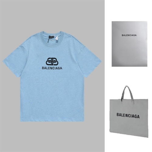 Balenciaga T-Shirts Short Sleeved For Unisex #1101749 $45.00 USD, Wholesale Replica Balenciaga T-Shirts