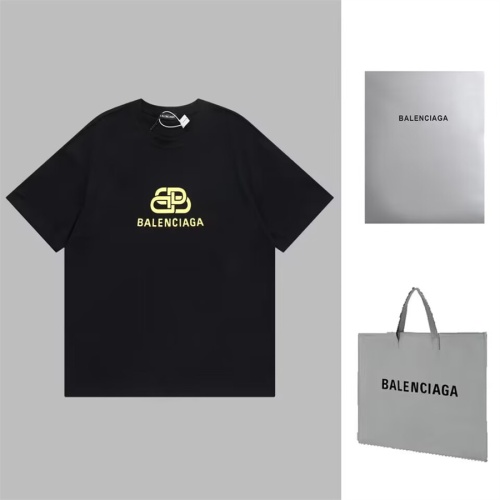 Balenciaga T-Shirts Short Sleeved For Unisex #1101751 $45.00 USD, Wholesale Replica Balenciaga T-Shirts