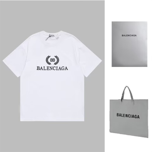 Balenciaga T-Shirts Short Sleeved For Unisex #1101752 $45.00 USD, Wholesale Replica Balenciaga T-Shirts