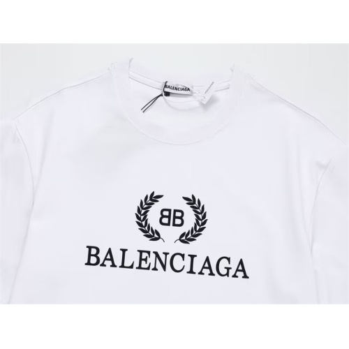 Replica Balenciaga T-Shirts Short Sleeved For Unisex #1101752 $45.00 USD for Wholesale