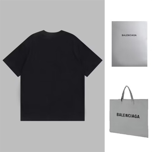 Replica Balenciaga T-Shirts Short Sleeved For Unisex #1101753 $45.00 USD for Wholesale