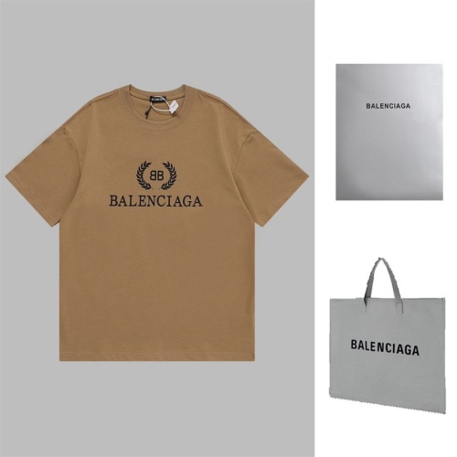 Balenciaga T-Shirts Short Sleeved For Unisex #1101755 $45.00 USD, Wholesale Replica Balenciaga T-Shirts