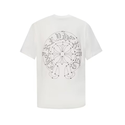 Chrome Hearts T-Shirts Short Sleeved For Unisex #1101822 $48.00 USD, Wholesale Replica Chrome Hearts T-Shirts