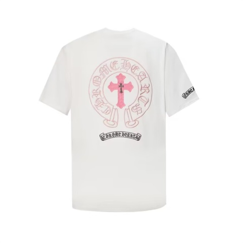 Chrome Hearts T-Shirts Short Sleeved For Unisex #1101829 $48.00 USD, Wholesale Replica Chrome Hearts T-Shirts