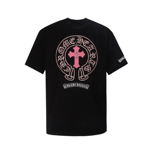 Chrome Hearts T-Shirts Short Sleeved For Unisex #1101830 $48.00 USD, Wholesale Replica Chrome Hearts T-Shirts